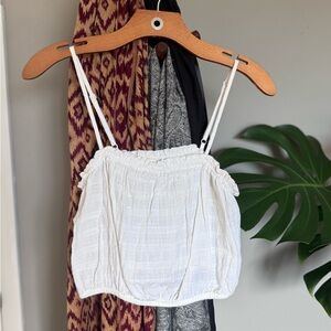 Aerie White Camisole Top